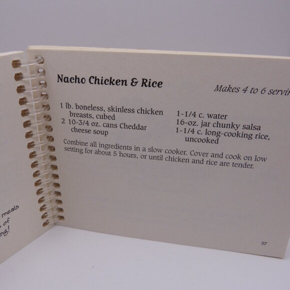 Gooseberry Patch 2 In 1 Slow-Cooker Chicken And Beef Recipes Book, READ - Picture 4 of 8